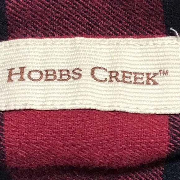 Hobbs Creek Men's Red & Black Buffalo Print Flannel. Good Condition. Size XL. - Picture 9 of 12